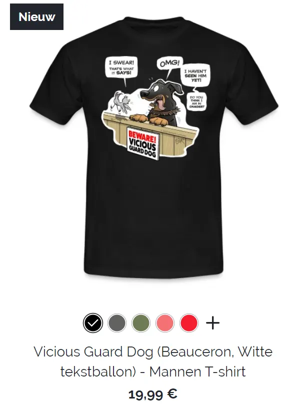 Vicious Guard Dog T-shirt